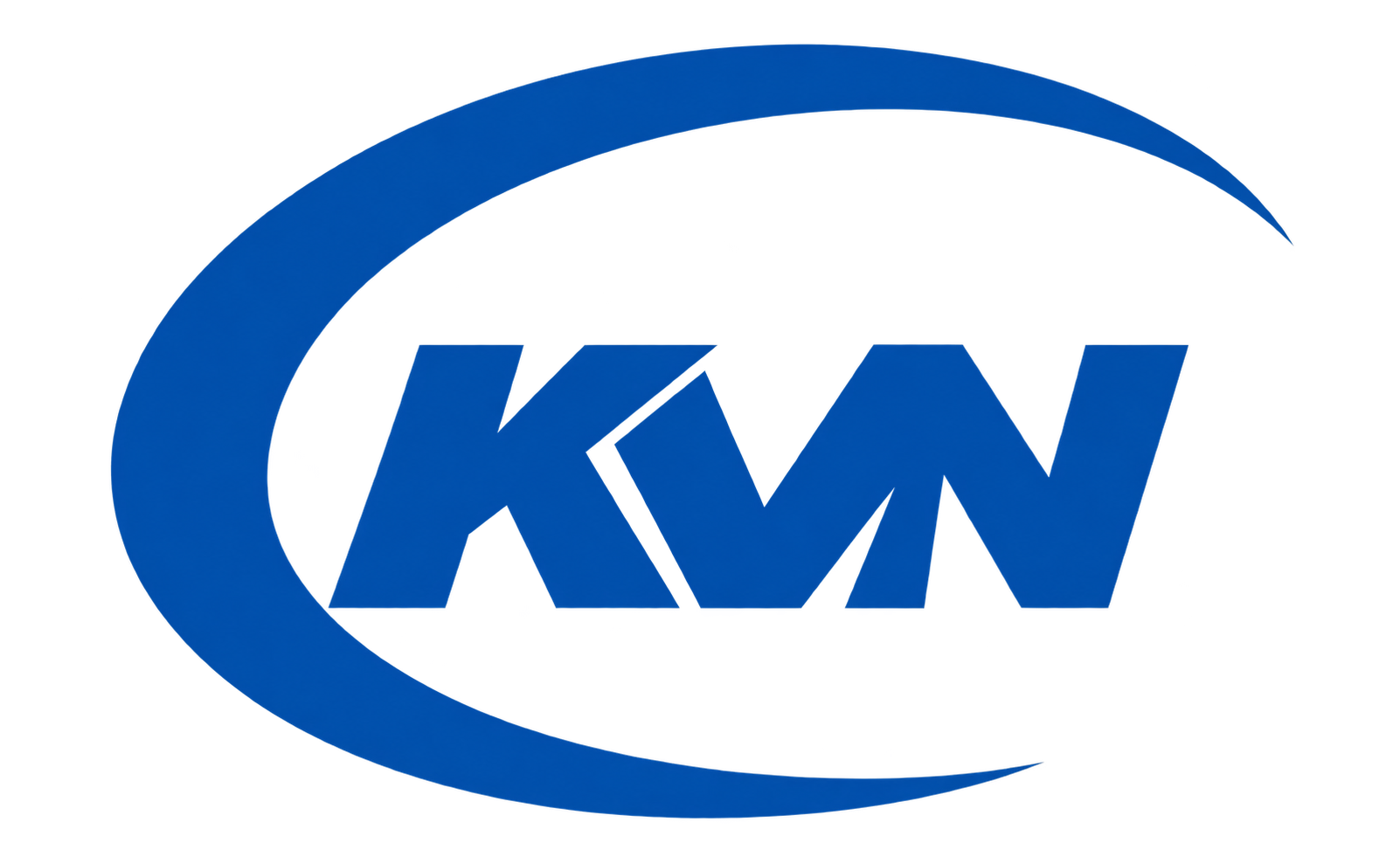 dynamic blue kvn orbital logo